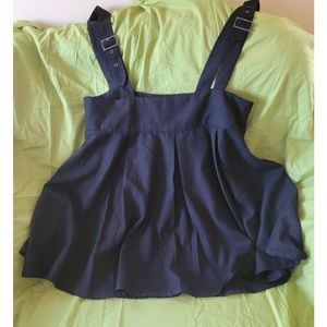 Hot Topic Size 3 Suspender Skater Skirt